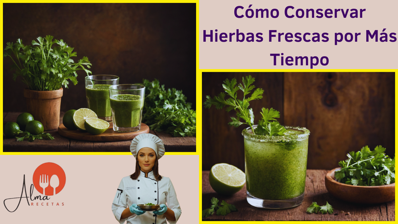 Cómo Conservar Hierbas Frescas por Más Tiempo