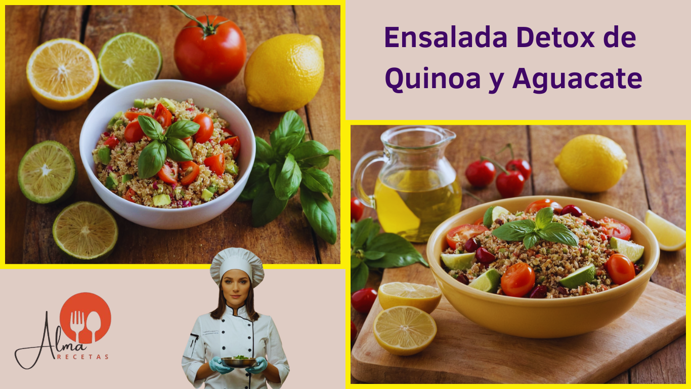 Ensalada Detox de Quinoa y Aguacate