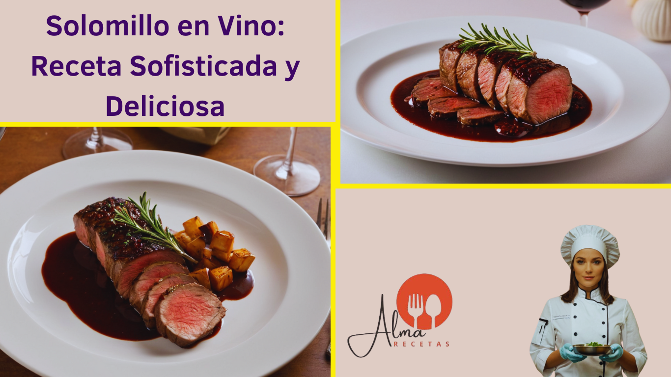 Solomillo en Vino: Receta Sofisticada y Deliciosa