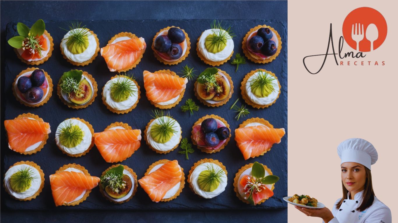 Canapés Gourmet Fáciles: Aperitivos Creativos para Sorprender