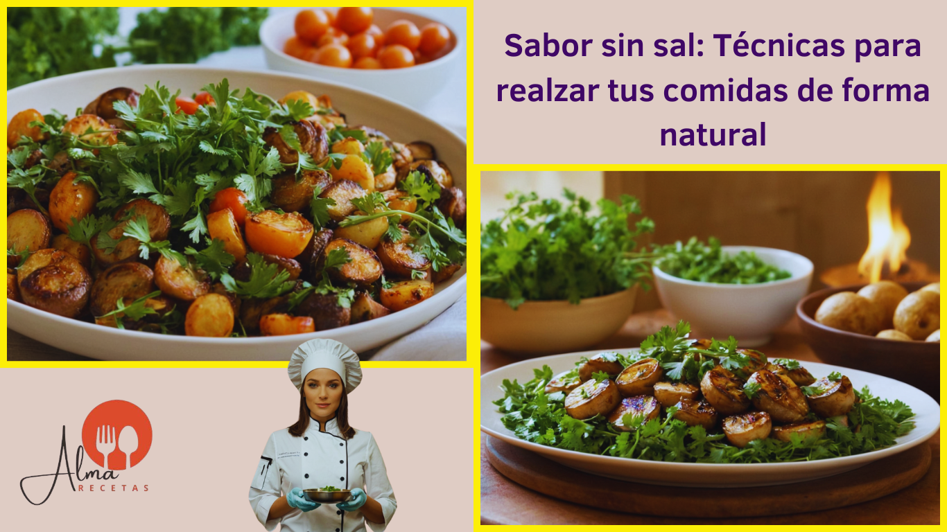 Sabor sin sal Técnicas para realzar tus comidas de forma natural 