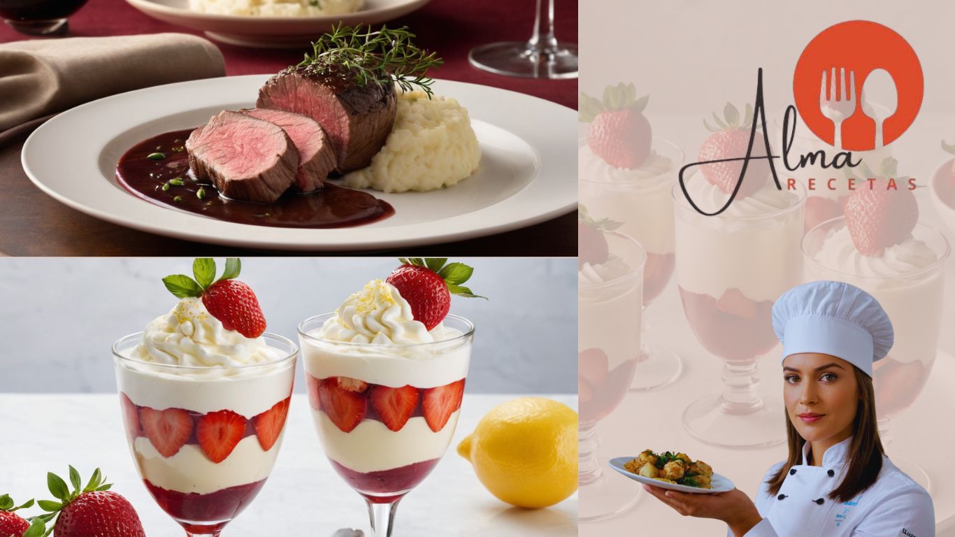 Cena Romántica Menú Completo para Sorprender