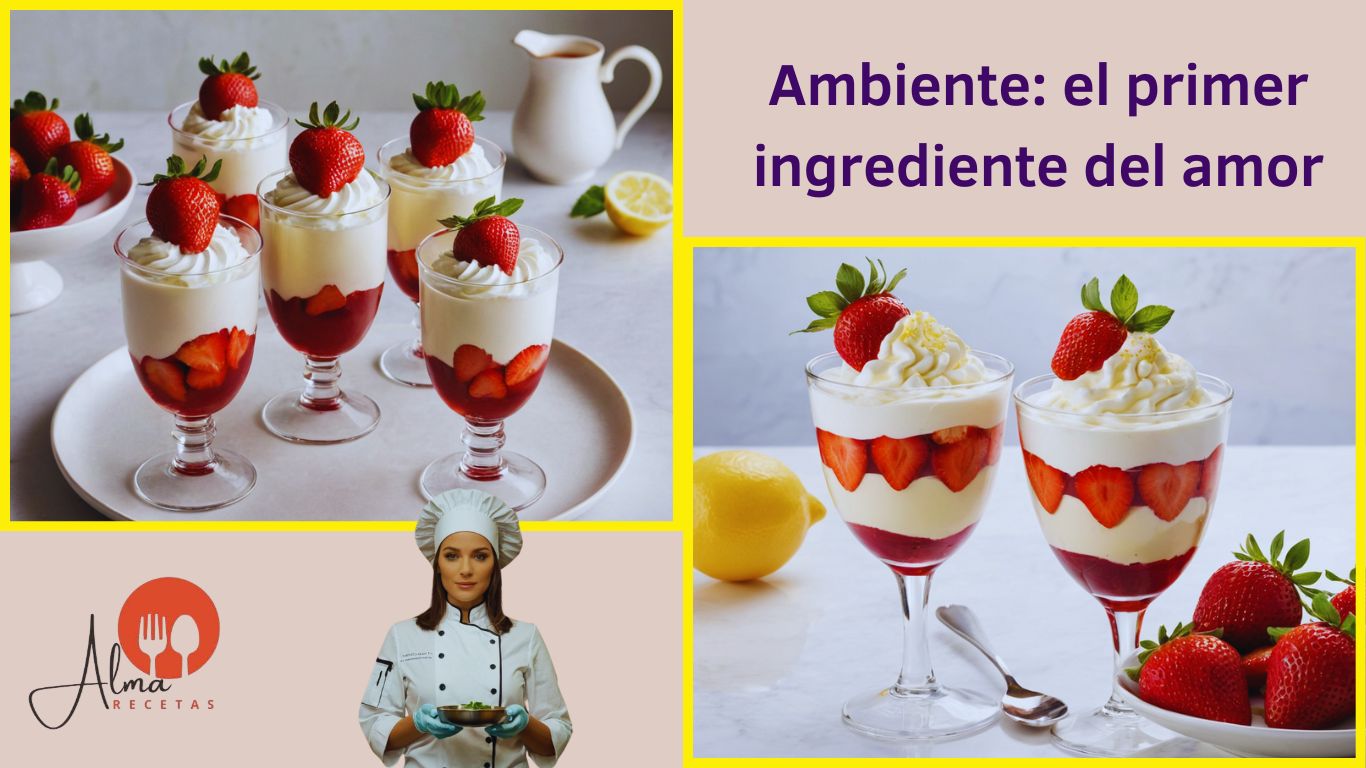 Postre: Fresas al balsámico con crema mascarpone