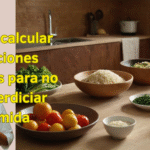 Cómo calcular porciones exactas para no desperdiciar comida
