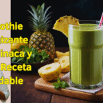 Smoothie energizante de espinaca y piña – Receta saludable